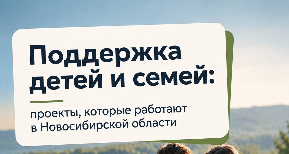 В Новосибирской области внедряют технологию «Устойчивая семья» для поддержки семей